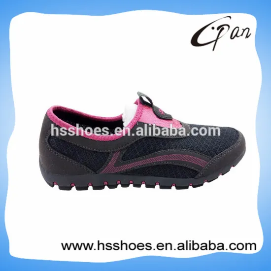 Fashionable TPR outsole women's flat casual shoes