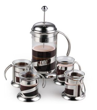 travel products 2015,dinner ware coffee and tea set, stainless steel espresso maker sets
