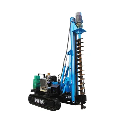 2025Y Construction Equipment: Solar Plant Foundation Screw Pile Driver