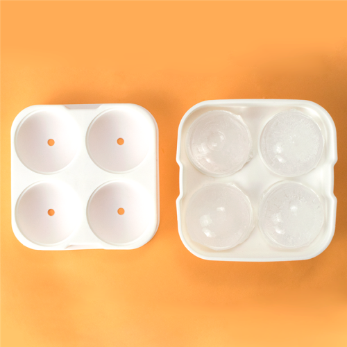 Round Silicone Ball Shaped Ice Cube Tray