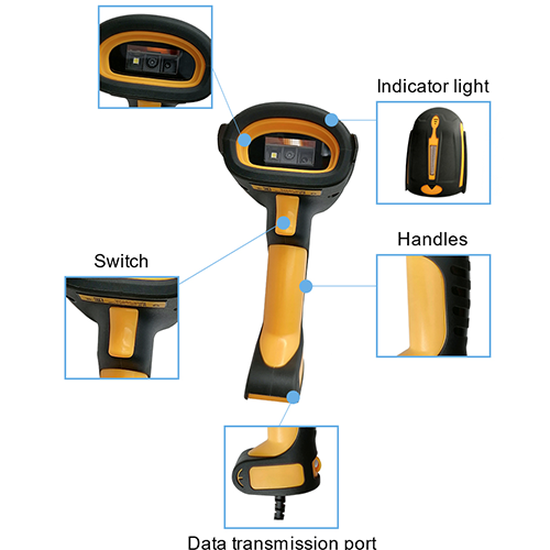 8220 Industrial Wired Barcode Scanner 21