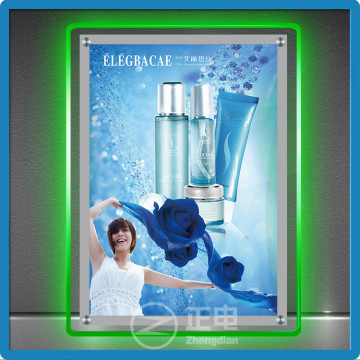 Hot Sales ZD Menu Light Box 90 Flashing Modes A4 LED Display Panel Acrylic Panel A4 LED Window Display