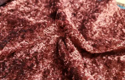 Multiple Colors Yarn-dyed Polyester Ice Velvet Fabric