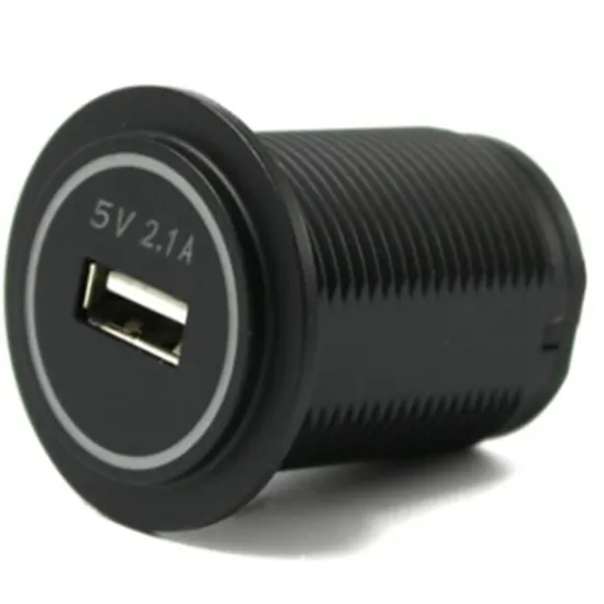 Waterproof Marine USB Charger Socket 2.1A for Car Boat Motorcycle