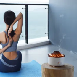 Volcano Flame Aroma Diffuser Ultrasonic Aromatherapy