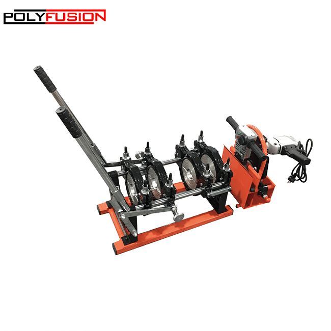 40mm-160mm HDPE Pipe 4 Rings Manual Portable Butt Fusion Welding Machine
