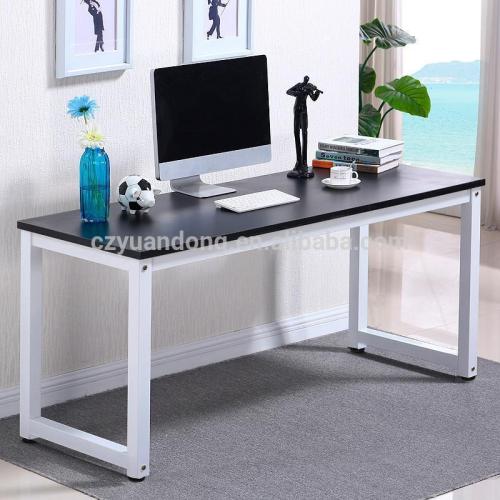 simple metal frame wood table