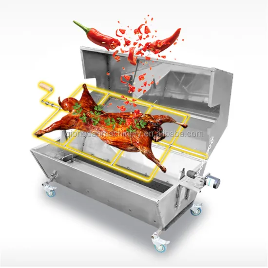 BBQ Grill Machine for Chicken Wings, Lamb, and Fish Roasting