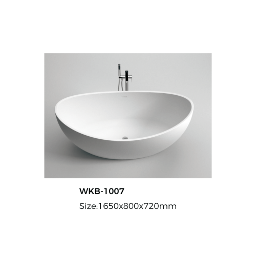 WKB-1007 Solid Surface Freestanding Tub Unique diseño único