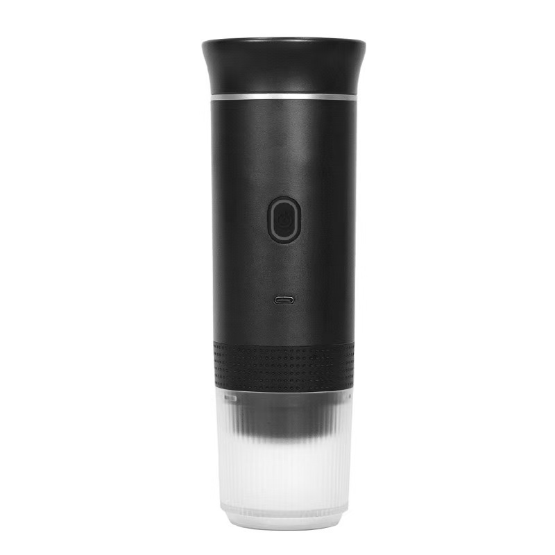 Portable capsule coffee machine