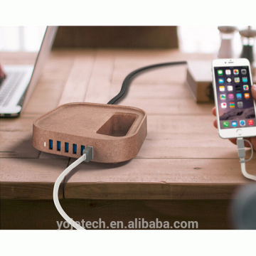 High Speed USB 3.0 Charging HUB with 6 ports 40W/8A power for smartphone & tablet pc