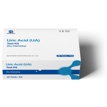 Kit de test d&#39;acide urique (UA) (chimie sèche)