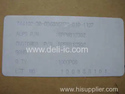 Sppw812302 - One-way Operation Type - Alps Electric Co 