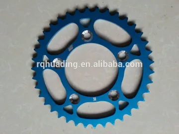 7075 T6 alloy aluminum sprockets