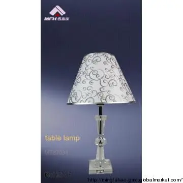 Hot sale cloth electric table lamp