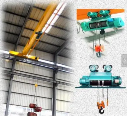 Electric Hoist Bridge Crane Single Crane