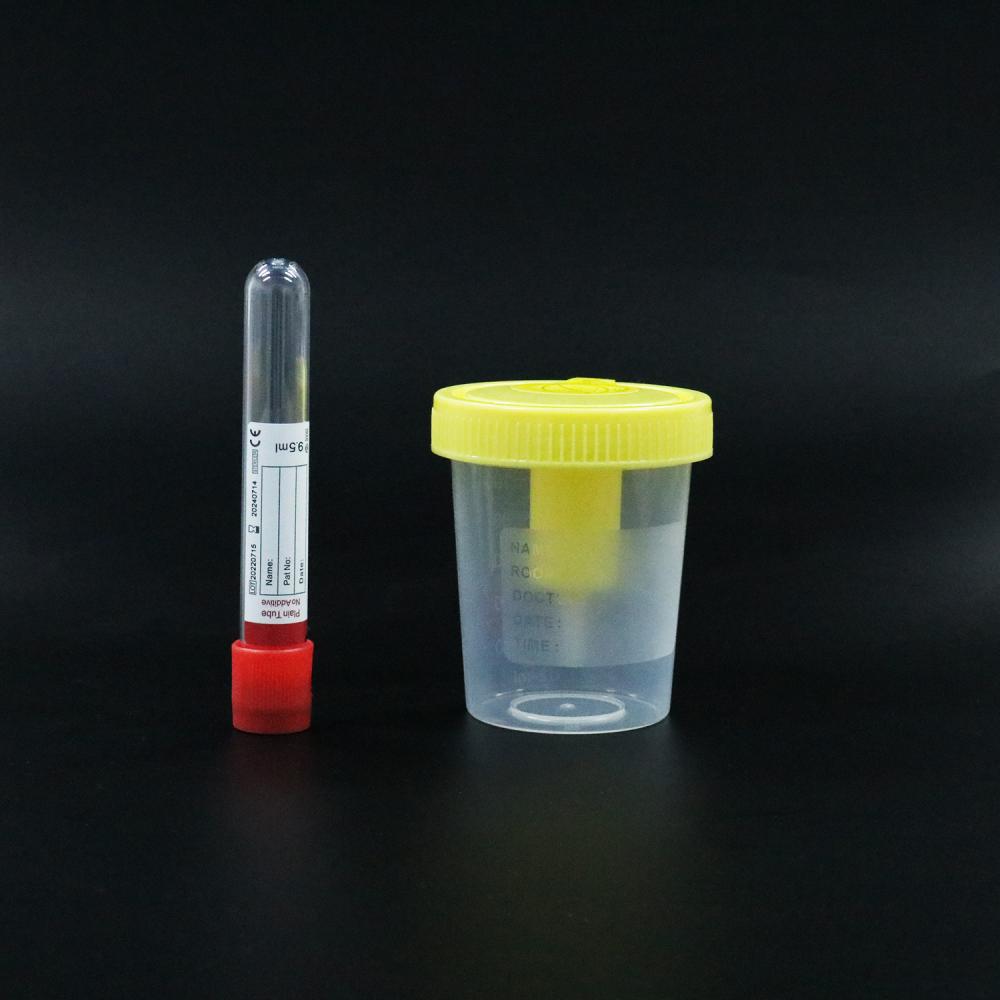 Urine Container With Collection Tube