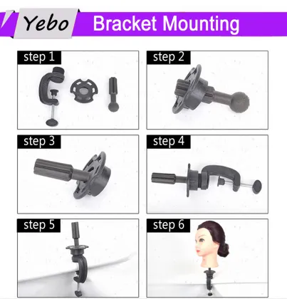 Wholesale Synthetic Mannequin Training Head  For Hairdresser Hair Cut Training Head  for Training Braiding Hair