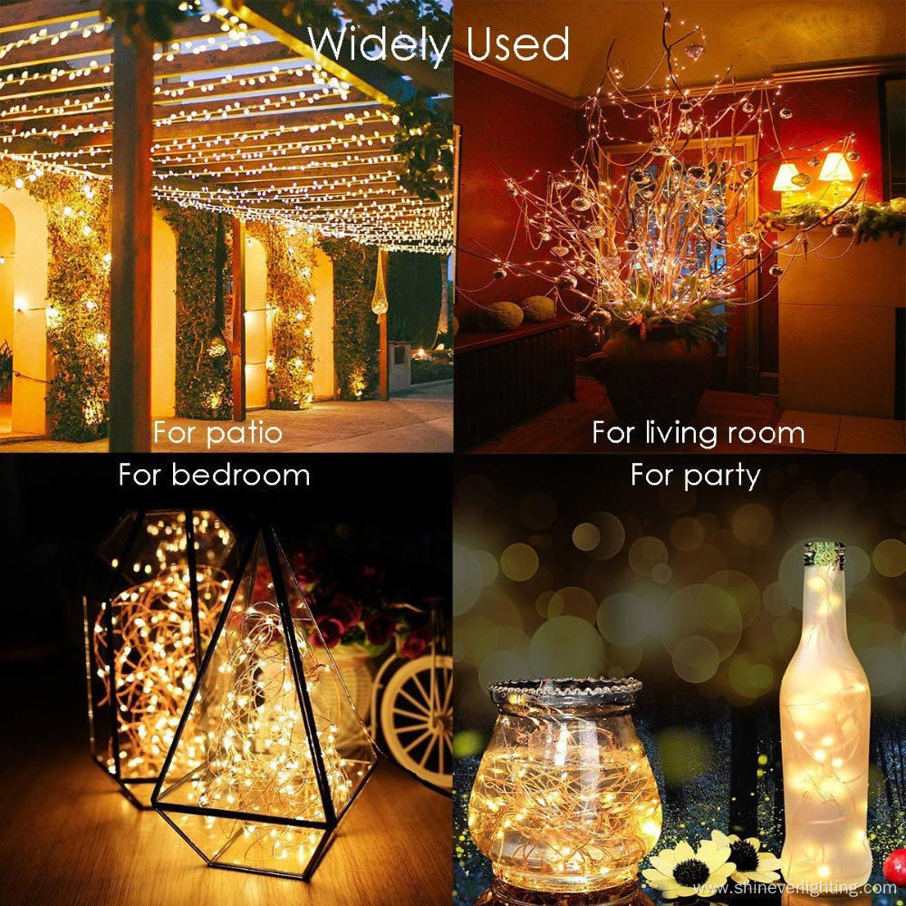 Outdoor Solar String Lights for Christmas Decorations Light