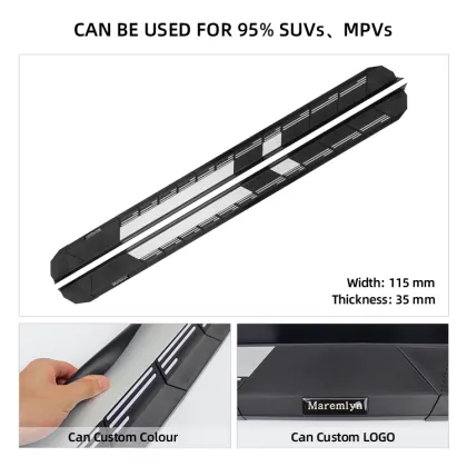 Maremlyn Aluminum Alloy Nerf Bars for Renault Kangoo