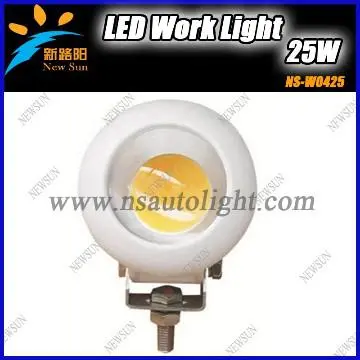 Auto 25W led work light for Truck,SUV, Offroad car driving light