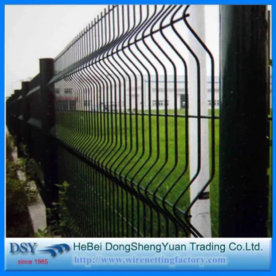 Plastic Coated Welded Wire Mesh Fence