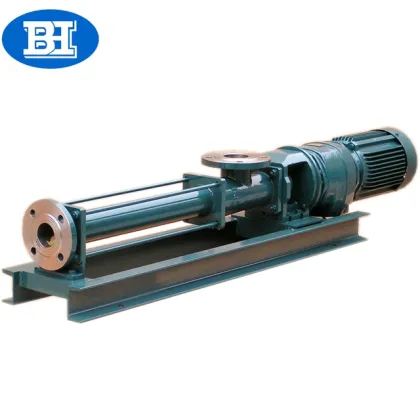 Screw pumps positive displacement screw bilge oil pump