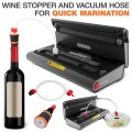 Food Grade Silicon Wine Botol Vacuum Sealer Air Vakum Wine Bottle Stopper dengan Indikator Tanggal