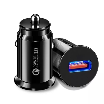 18W USB QC3.0 Fast Car Charger - Quick Charge 3.0 Car Adapter for Phones
