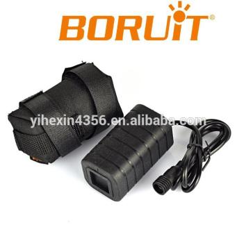 Boruit Waterproof Battery Pack 6400mAh 8.4v 18650 Li-ion Rechargeable Battery Pack for Bicycle Bike
