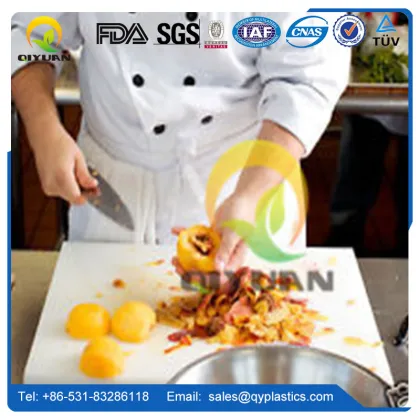 Plastic PE cutting board with handle PE cutting board plastic chopping board