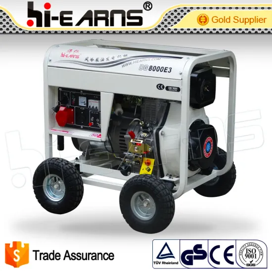 10KVA New open three phase single cylinder air cooled diesel generator