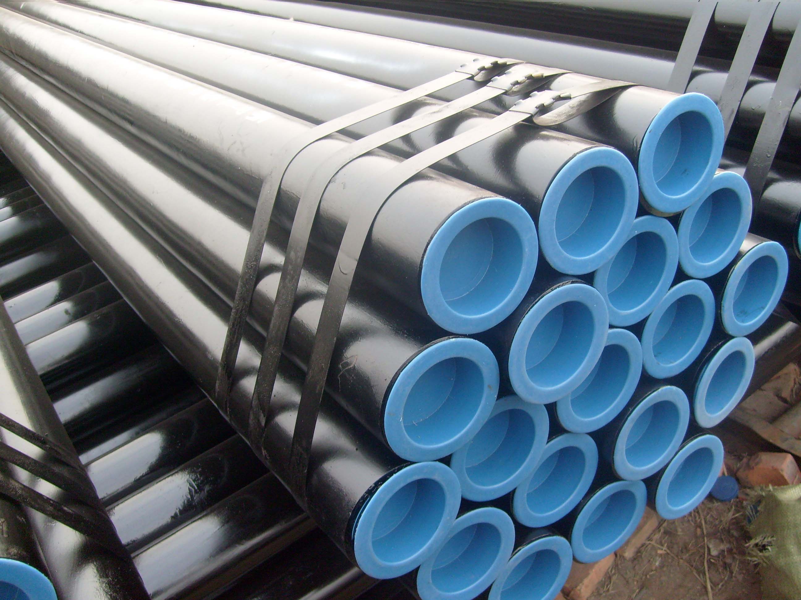 ASTM A106/53 carbon seamless steel pipes