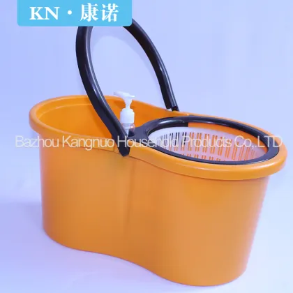 Single bucket spin magic mop easy mop and rotating spin mop