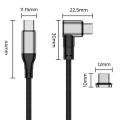 5A USB Type-C 100W armbågens magnetladdningskabel