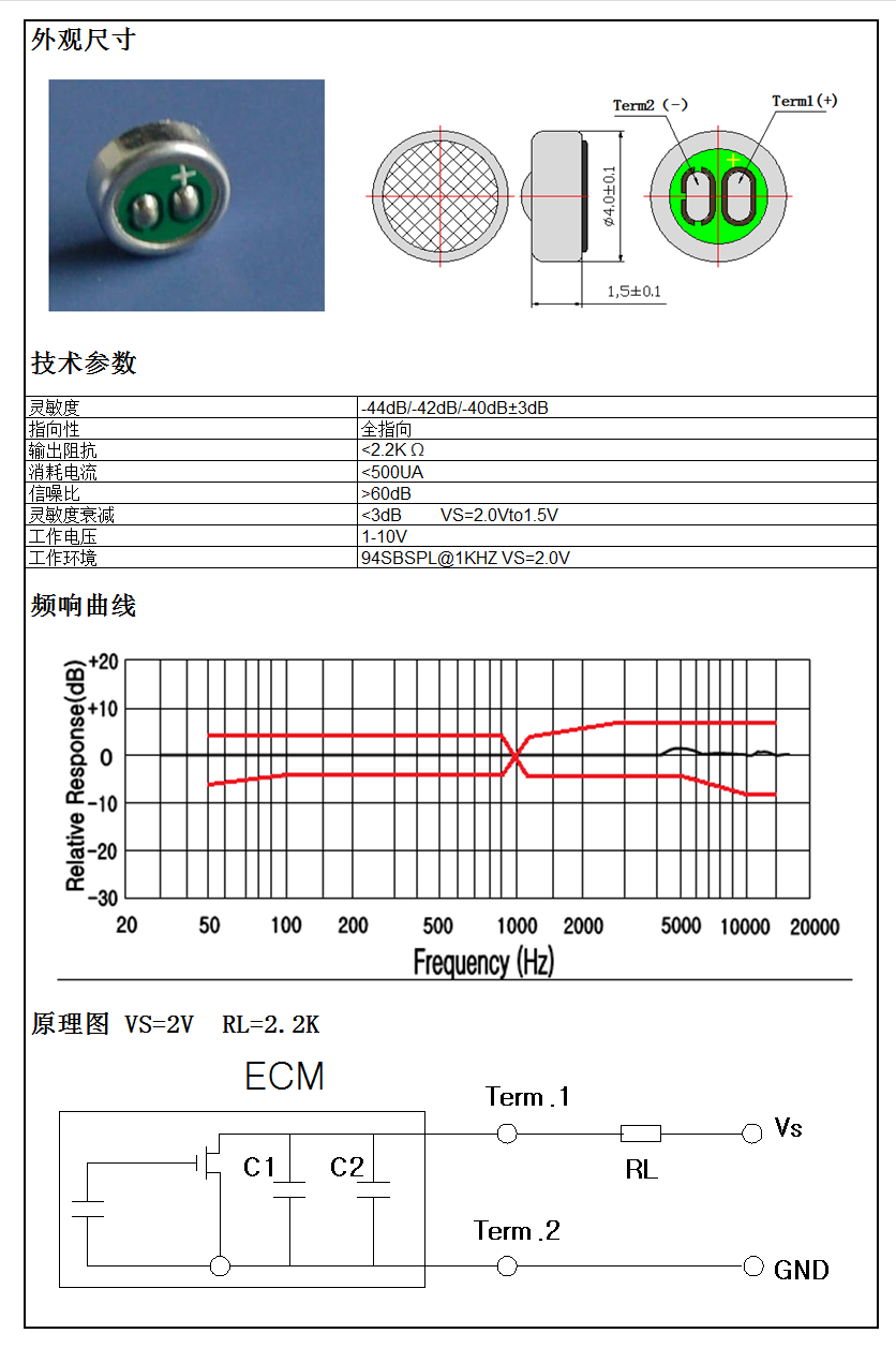 ECM-4015 D