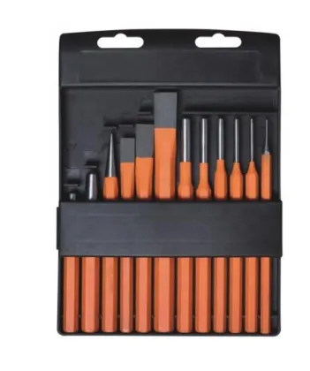 Royal Sino High Quality 12 PCS Woodworking Punch and Chisel Set