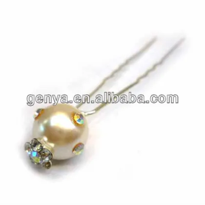 Pearl hairpin, U Shape Hairpin