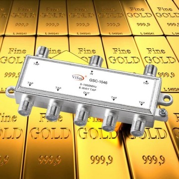 5-1000MHz 6 way CATV Tap