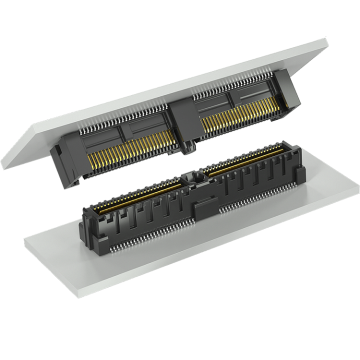 Compatible with samtec 0.635mm board-to-board connectors