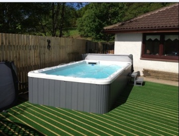 Garden Acrylic Swimming Pool Outdoor Swim SPA Whirlpool Tub