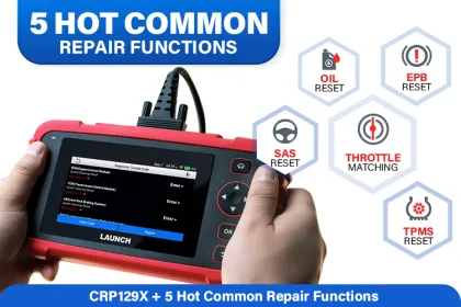Professional Launch CRP129: Premium Code Reader for Full System Car Diagnostics