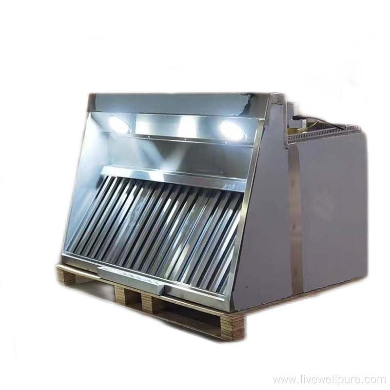 Commercial Range Hood with built-in ESP Purification filter