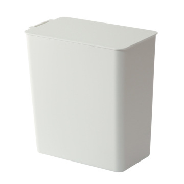 Custom Logo Small Modern Plastic Storage Trash Can with Lid