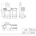 Food Check Weigher Machine for Belt Conveyor