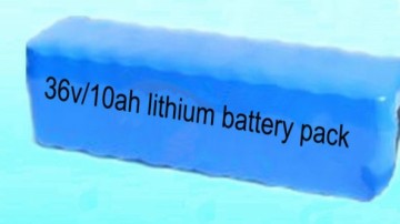 ebike battery  pack 36v 10ah