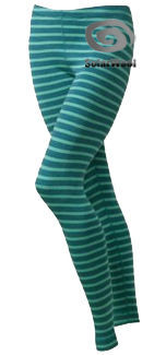 Women's Knitted Merino Wool Stripe Bottom