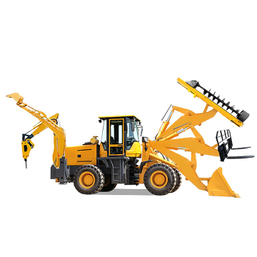 China Factory Mini Retroexcavadora 4x4 Backho Loader 3Ton With Attachments Cheap Price