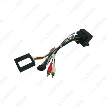16pin Audio Wiring Harness with CANBUS Box for VW Touareg 03-10 Aftermarket Stereo Installation Adapter