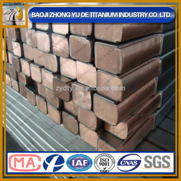 High Precision titanium clad copper bar